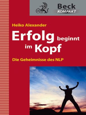 cover image of Erfolg beginnt im Kopf